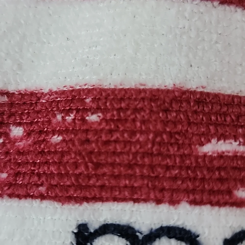 Maurices American flag beach towel bag.